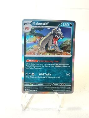 Pokemon TCG Card -  Mabosstiff #63 Pokemon Paldean Fates